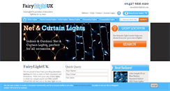 Desktop Screenshot of fairylightuk.com